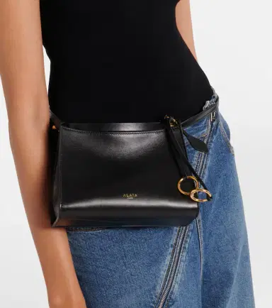 Alaïa Alaïa Le Click Small leather shoulder bag | Thumbnail 6 Alaïa Alaïa Le Click Small leather shoulder bag | Thumbnail 6