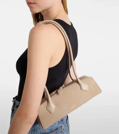 Alaïa Alaïa Le Teckel Small suede shoulder bag | Thumbnail 5 Alaïa Alaïa Le Teckel Small suede shoulder bag | Thumbnail 5