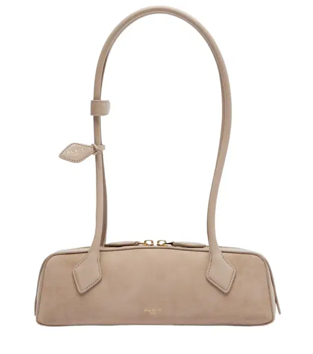 Alaia Alaïa Le Teckel Small suede shoulder bag