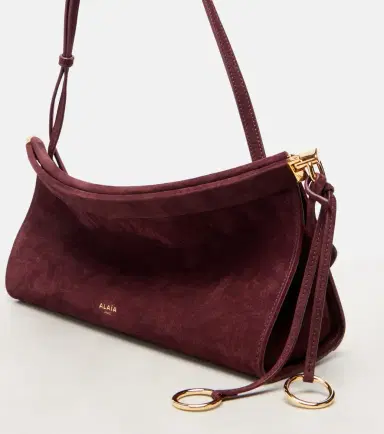 Alaïa Alaïa Le Click Medium suede shoulder bag | Thumbnail 2