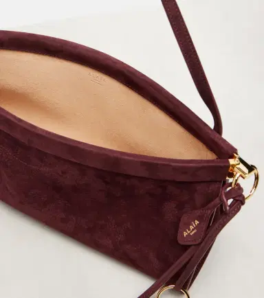 Alaïa Alaïa Le Click Medium suede shoulder bag | Thumbnail 3