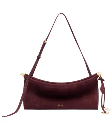 Alaïa Alaïa Le Click Medium suede shoulder bag | Thumbnail 1