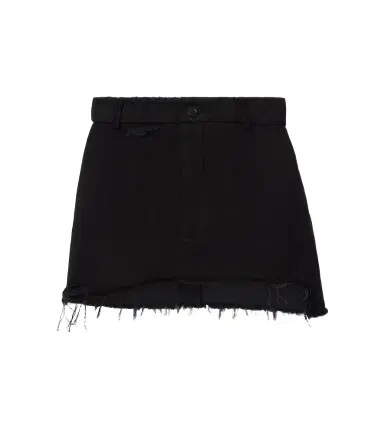 Balenciaga Distressed denim miniskirt | Thumbnail 1 Balenciaga Distressed denim miniskirt | Thumbnail 1