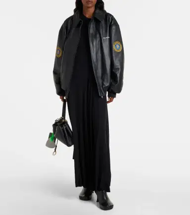 Balenciaga Pleated maxi dress | Thumbnail 2