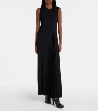 Balenciaga Pleated maxi dress | Thumbnail 6