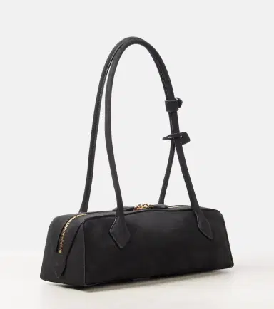 Alaïa Alaïa Le Teckel Medium suede shoulder bag | Thumbnail 2