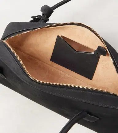 Alaïa Alaïa Le Teckel Medium suede shoulder bag | Thumbnail 4