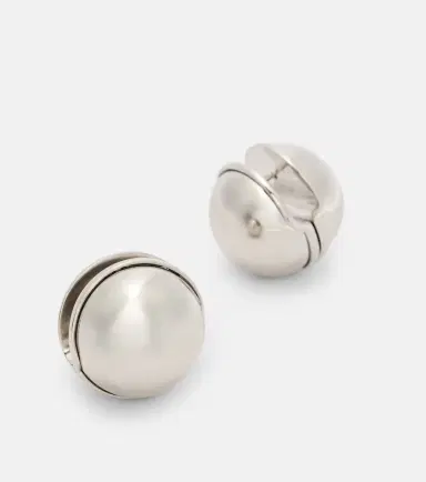 Alaïa Alaïa Silver-plated earrings | Thumbnail 3 Alaïa Alaïa Silver-plated earrings | Thumbnail 3