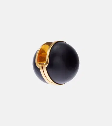 Alaïa Alaïa Sphere wood earrings | Thumbnail 4 Alaïa Alaïa Sphere wood earrings | Thumbnail 4