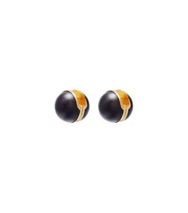 Alaïa Alaïa Sphere wood earrings | Thumbnail 1 Alaïa Alaïa Sphere wood earrings | Thumbnail 1