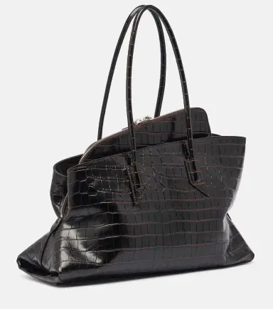 The Attico La Passeggiata Medium leather tote | Thumbnail 2