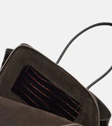 The Attico La Passeggiata Medium leather tote | Thumbnail 3