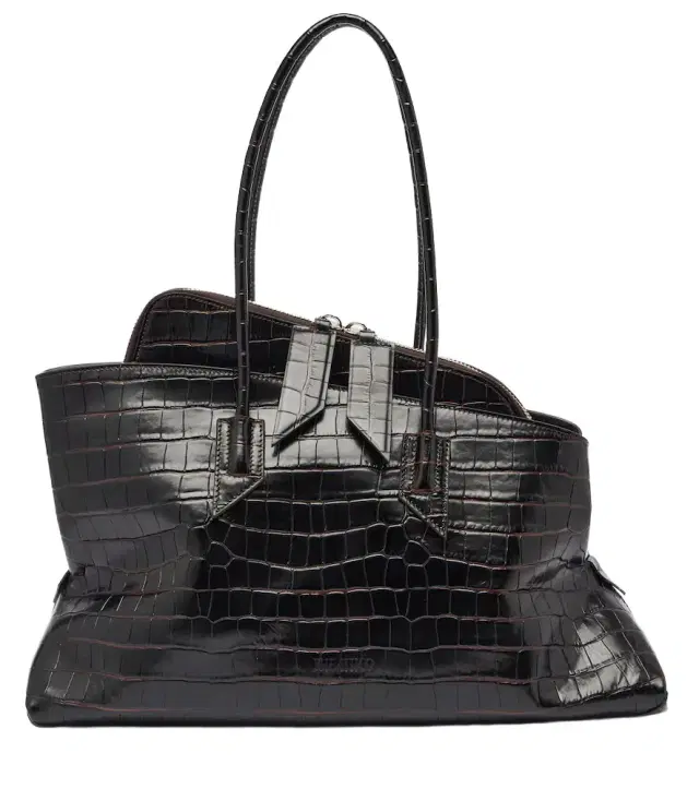 The Attico La Passeggiata Medium leather tote