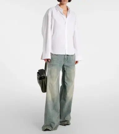 Balenciaga Cotton poplin shirt | Thumbnail 5