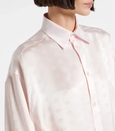 Balenciaga Silk satin shirt | Thumbnail 4 Balenciaga Silk satin shirt | Thumbnail 4