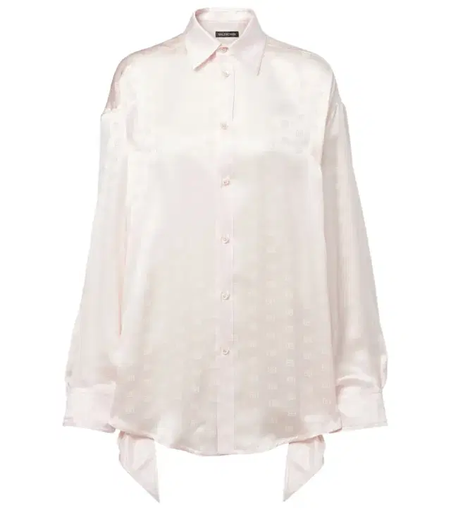 Silk satin shirt