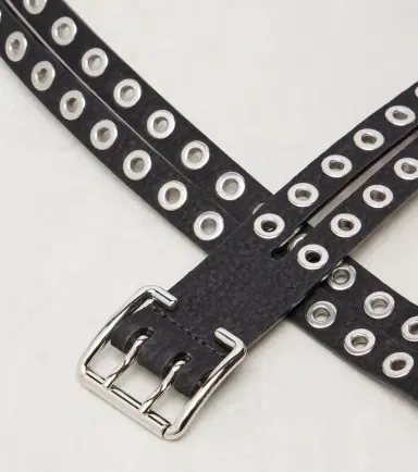 Alaïa Alaïa Biker leather belt | Thumbnail 2 Alaïa Alaïa Biker leather belt | Thumbnail 2