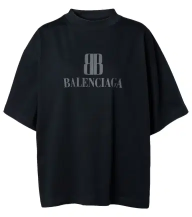 Balenciaga Logo cotton jersey T-shirt | Thumbnail 1 Balenciaga Logo cotton jersey T-shirt | Thumbnail 1