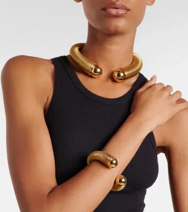 Alaia Alaïa Spiral embellished bracelet | Thumbnail 5
