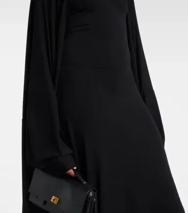 Balenciaga Caped jersey gown | Thumbnail 3