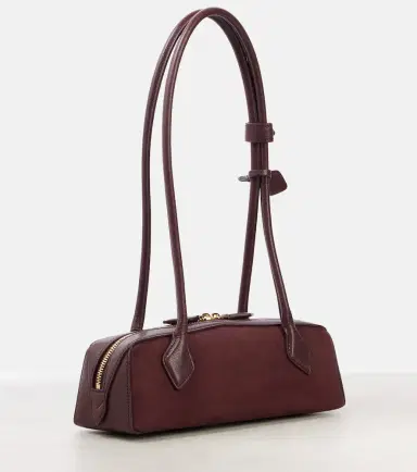 Alaïa Alaïa Le Teckel Small suede shoulder bag | Thumbnail 3