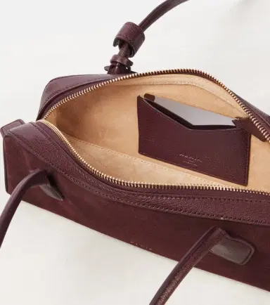 Alaïa Alaïa Le Teckel Small suede shoulder bag | Thumbnail 4