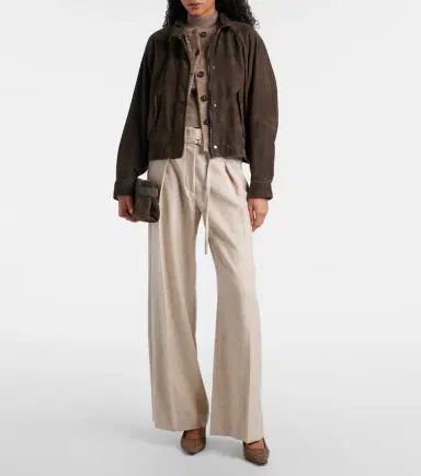 Brunello Cucinelli Embellished suede pumps | Thumbnail 5