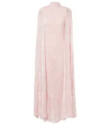 Rodarte Caped velvet devoré gown | Thumbnail 1 Rodarte Caped velvet devoré gown | Thumbnail 1