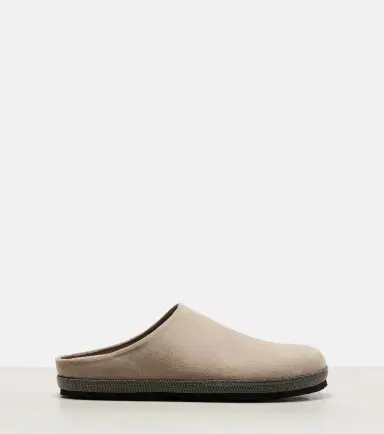 Brunello Cucinelli Monili suede clogs | Thumbnail 2