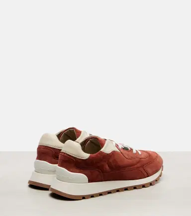 Brunello Cucinelli Monili suede sneakers | Thumbnail 3