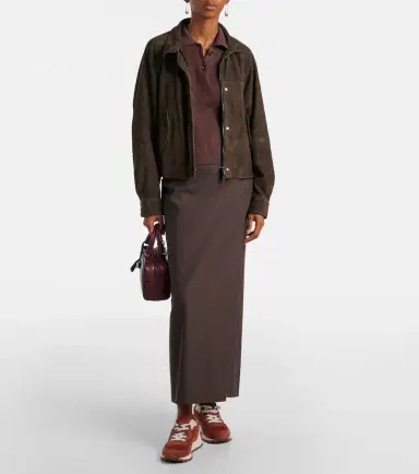 Brunello Cucinelli Monili suede sneakers | Thumbnail 5