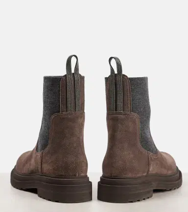 Brunello Cucinelli Suede ankle boots | Thumbnail 3