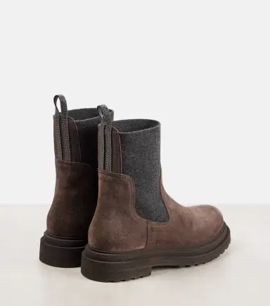 Brunello Cucinelli Suede ankle boots | Thumbnail 4