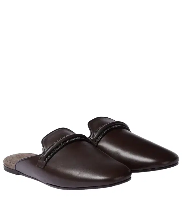 Brunello Cucinelli Leather mules