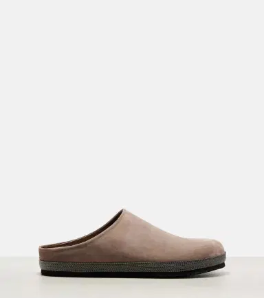Brunello Cucinelli Monili suede clogs | Thumbnail 2