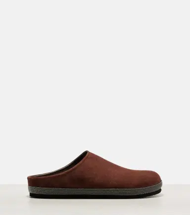 Brunello Cucinelli Monili suede clogs | Thumbnail 4 Brunello Cucinelli Monili suede clogs | Thumbnail 4