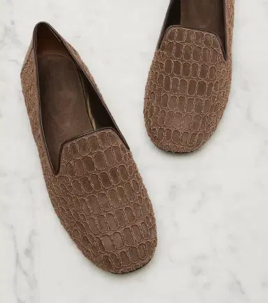 Brunello Cucinelli Embellished suede loafers | Thumbnail 2