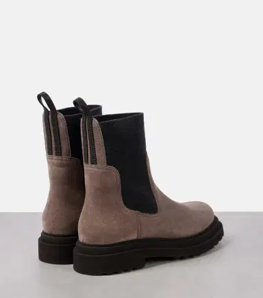Brunello Cucinelli Suede ankle boots | Thumbnail 3