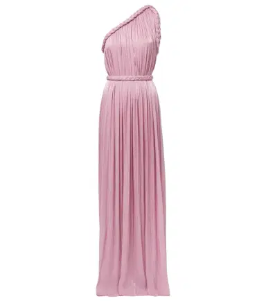 Costarellos Isilda lamé georgette gown | Thumbnail 1
