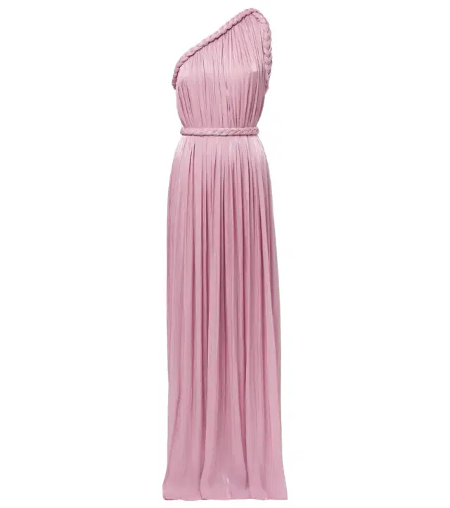 Isilda lamé georgette gown Isilda lamé georgette gown