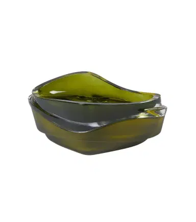 Zaha Hadid Design Plex set of 2 crystal decorative trays | Thumbnail 1