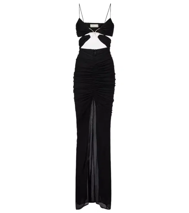 BLUMARINE Cutout jersey gown