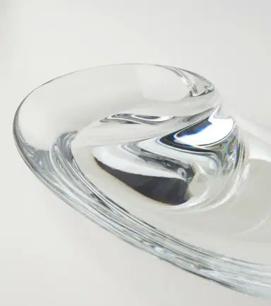 Zaha Hadid Design Swirl crystal bowl | Thumbnail 4