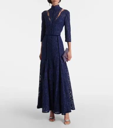 Costarellos Lace gown | Thumbnail 5