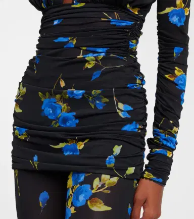 BLUMARINE Floral jersey leggings | Thumbnail 5 BLUMARINE Floral jersey leggings | Thumbnail 5