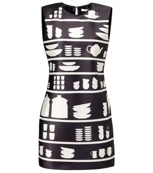 JW Anderson Mini Shift printed minidress