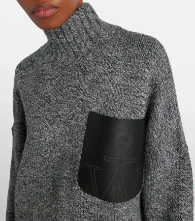 JW Anderson Wool and alpaca-blend turtleneck sweater | Thumbnail 2