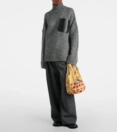 JW Anderson Wool and alpaca-blend turtleneck sweater | Thumbnail 5
