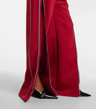 Rabanne Zip-up jersey track pants | Thumbnail 3