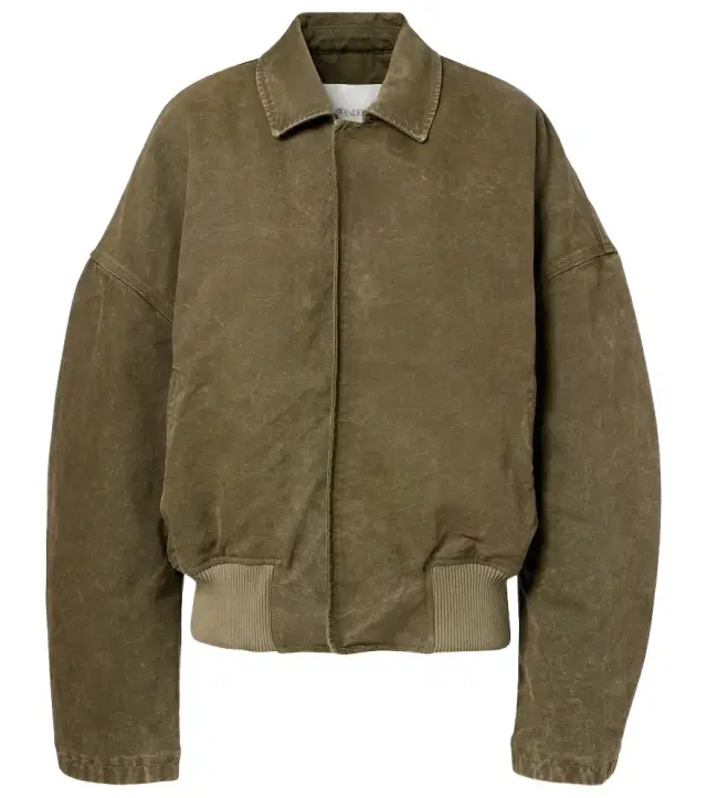 JW Anderson Oversized cotton bomber jacket
